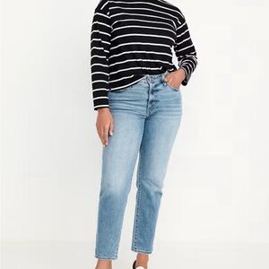 Old Navy Light Blue Straight Leg Jeans